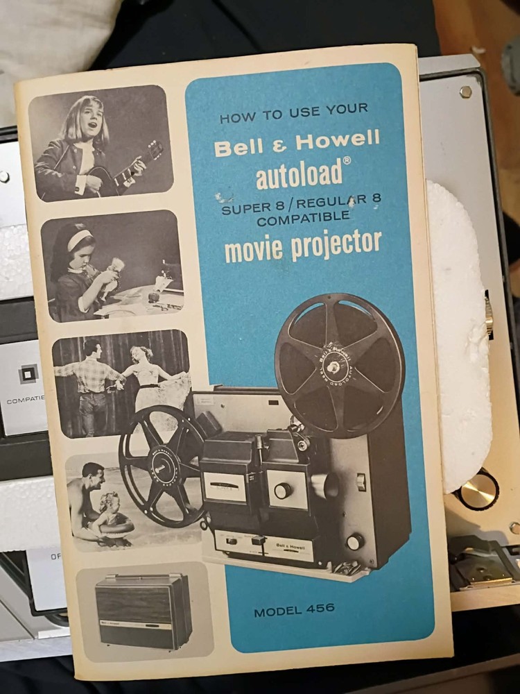 Bell And Howard 8 Mm Projector Model 456