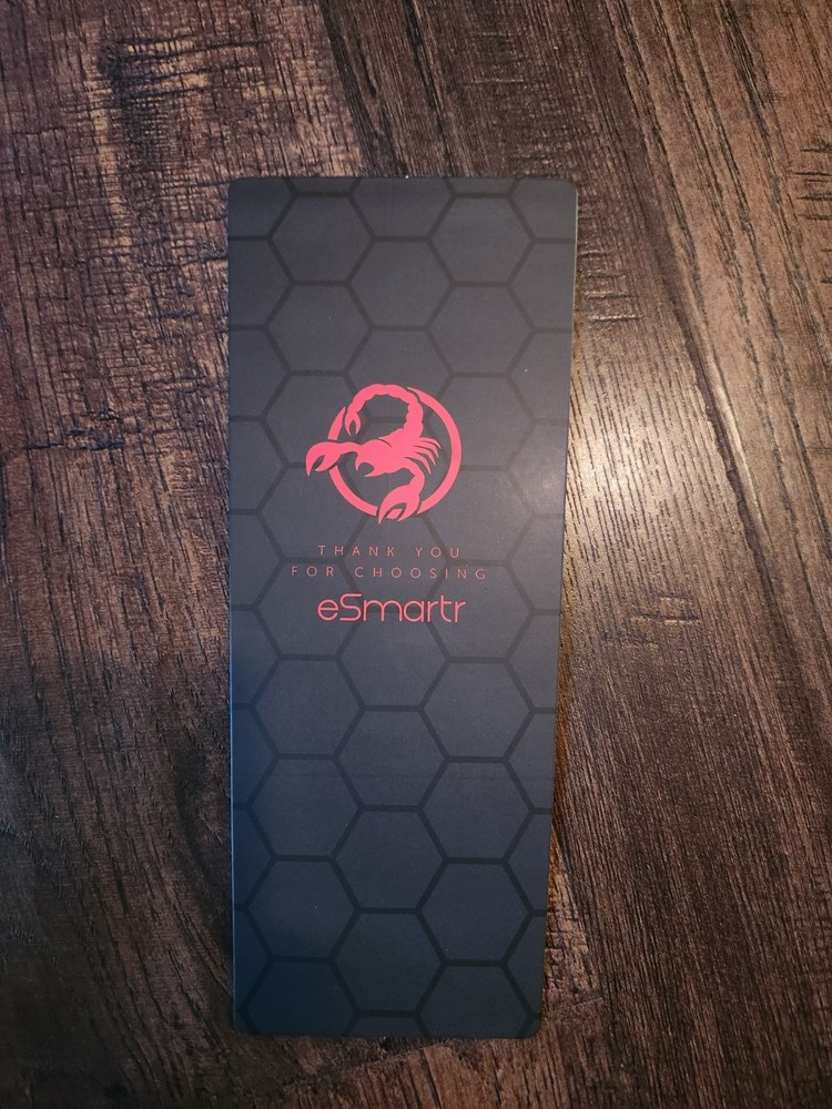 eSMARTR SLEEV Scorpion Red: Large
