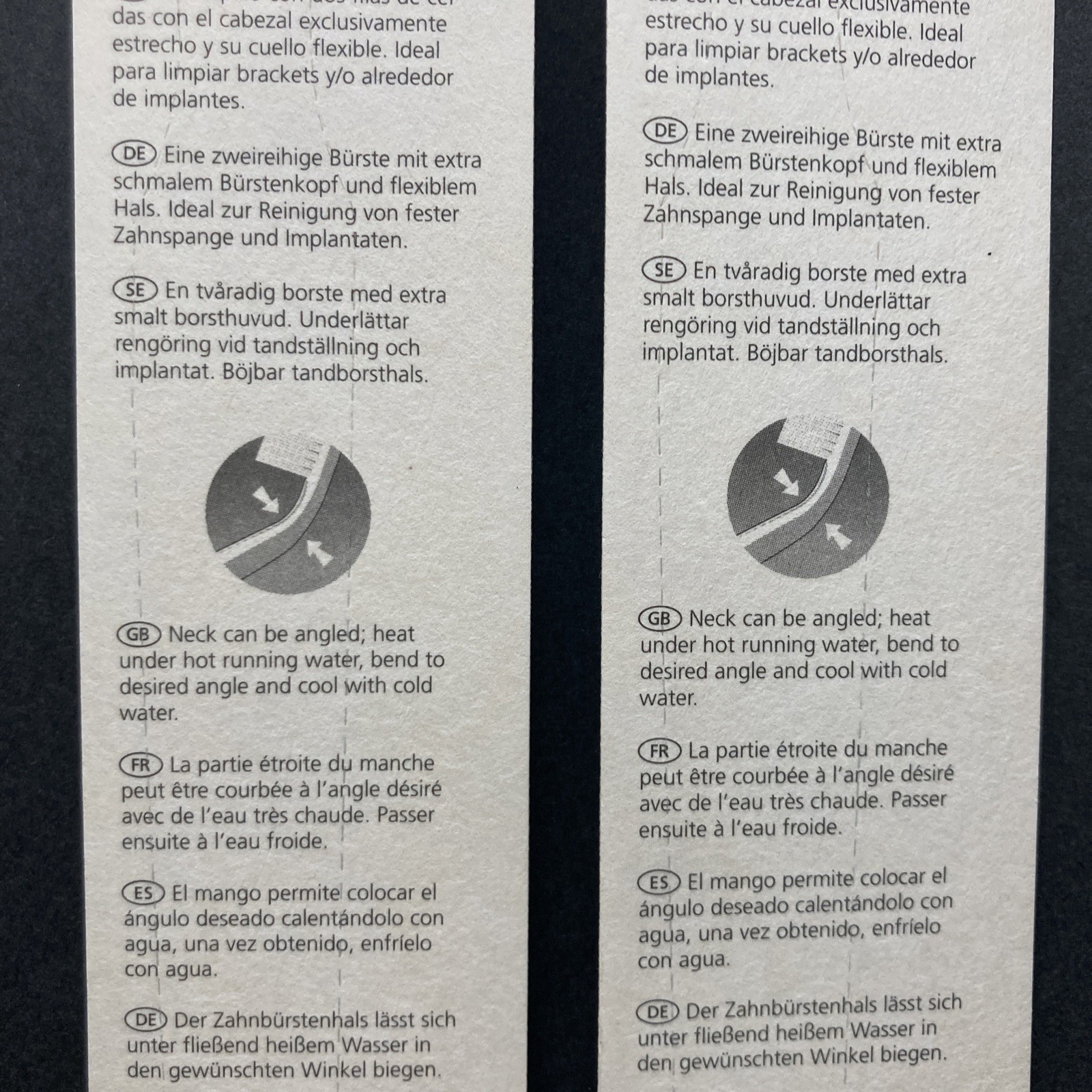 2 PACK TEPE Implant Orthodontic Soft Toothbrush Cleaning Implants & Fixed Braces