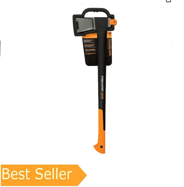 Fiskars X25 Splitting Axe - 28" Wood Splitting Axe