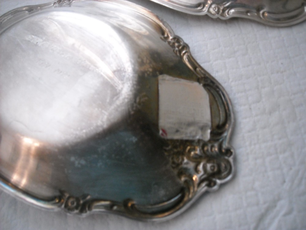 International Silver Co. Silverplate Candy Nut Dish 9"