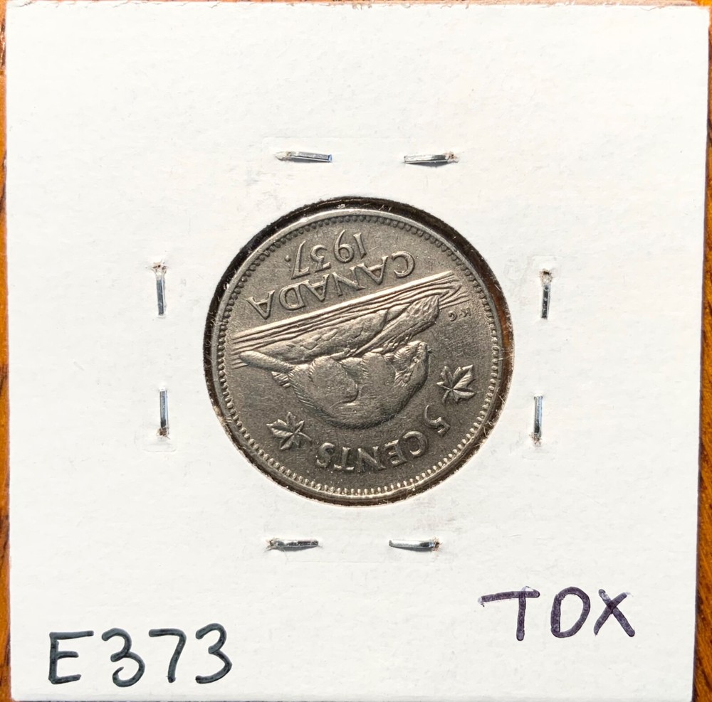 1937 Canada 5 Cents