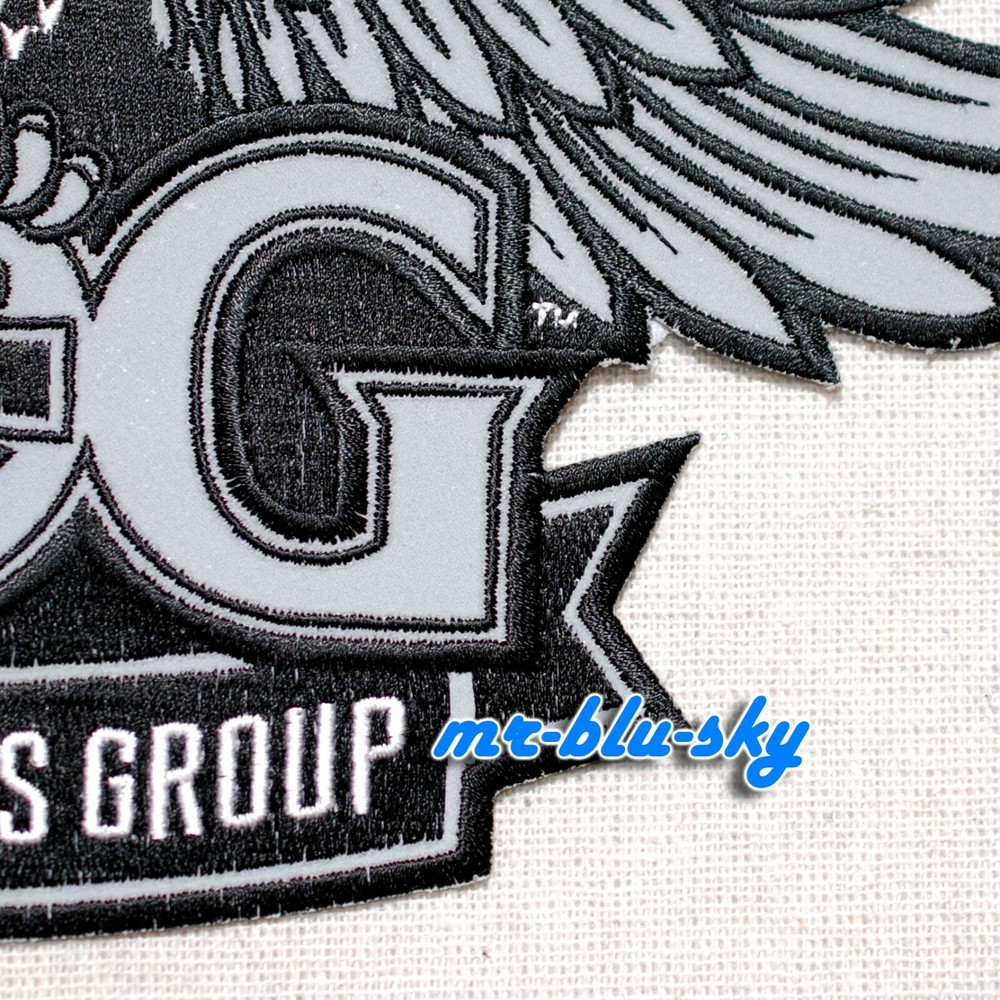Small Reflective Eagle Patch ~ Harley Davidson Owners Group H.O.G.