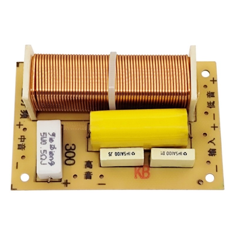 Precise Engineered 3Way Speaker Crossover With Low Loss Design Frequency Divider