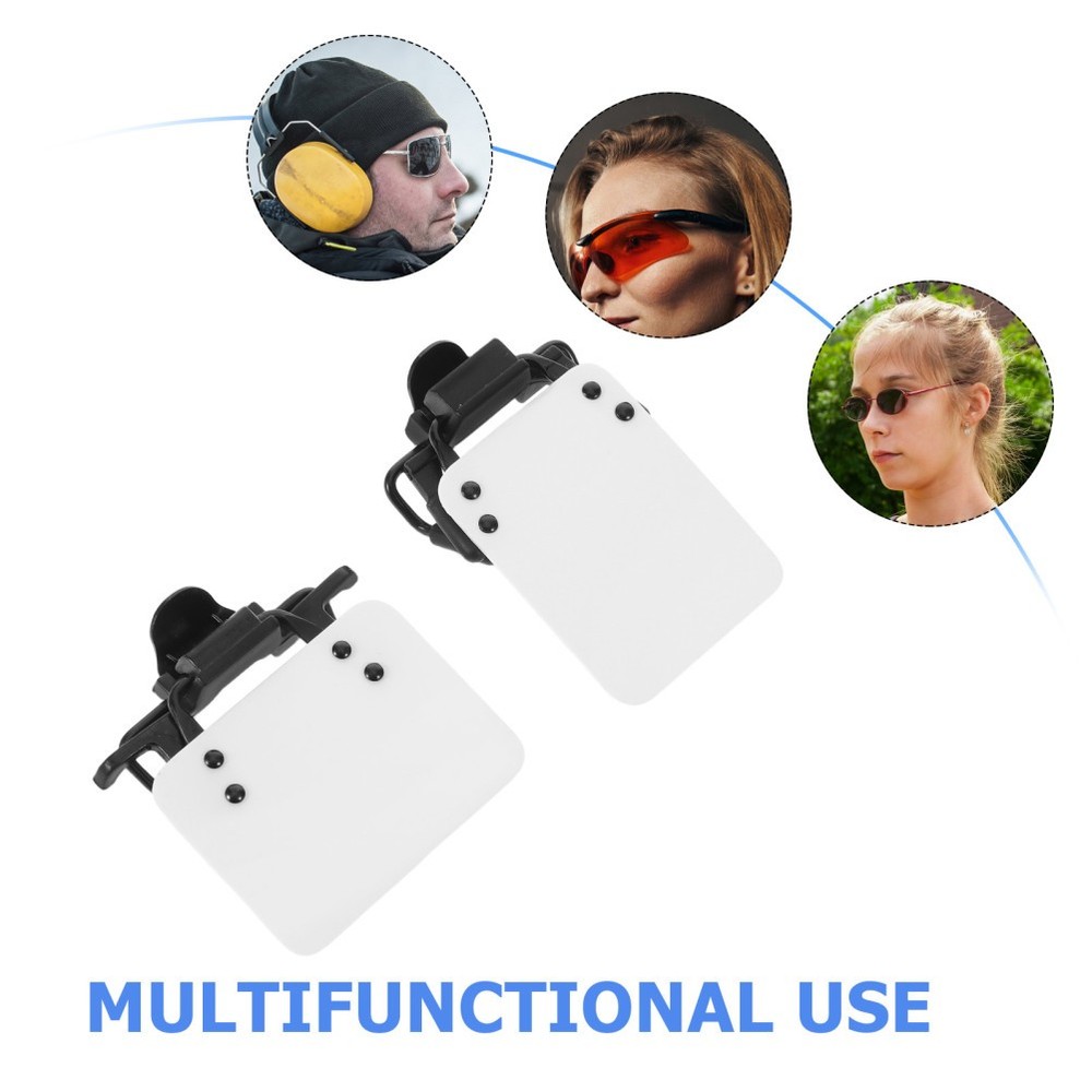 2 PCS Shooting Glasses Lens Archery Eye Blinder Adjustable Patch
