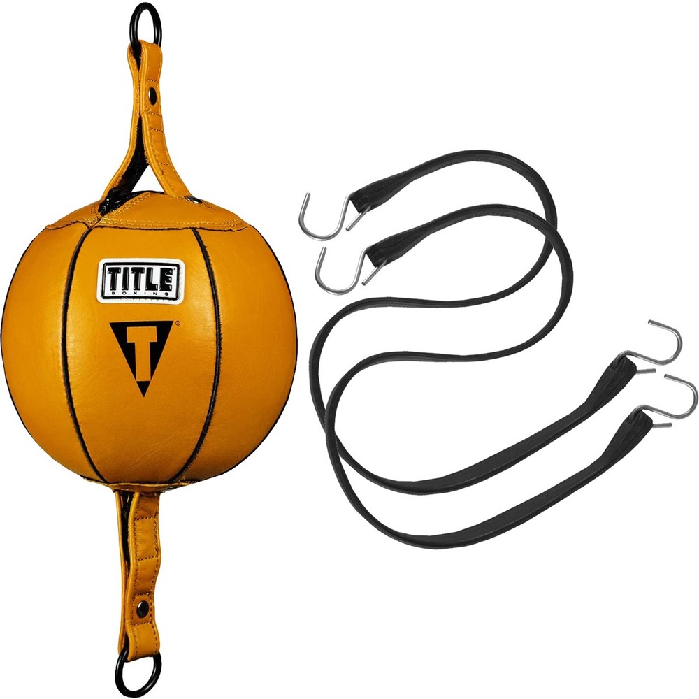 Title Boxing Double End Bag - 6" - Yellow