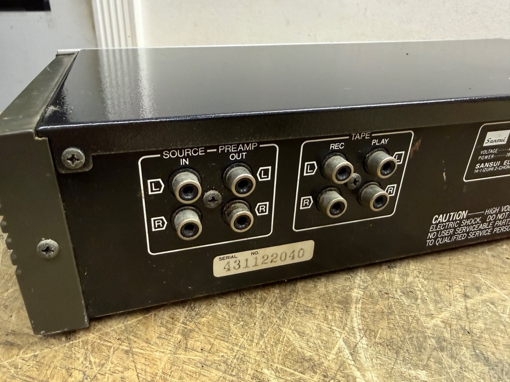 SANSUI RG-7 Stereo Graphic Equalizer