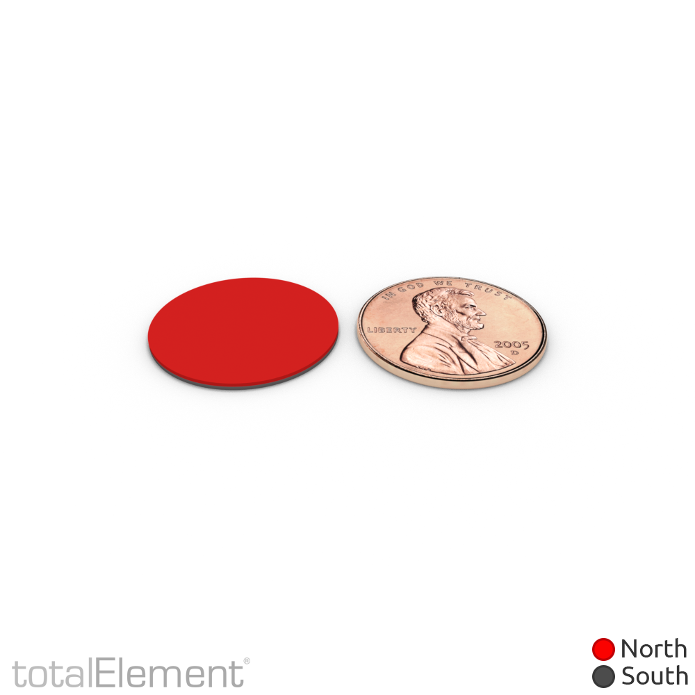 3/4 x 1/32 Inch Thin Neodymium Rare Earth Disc Magnets N52 (32 Pack)