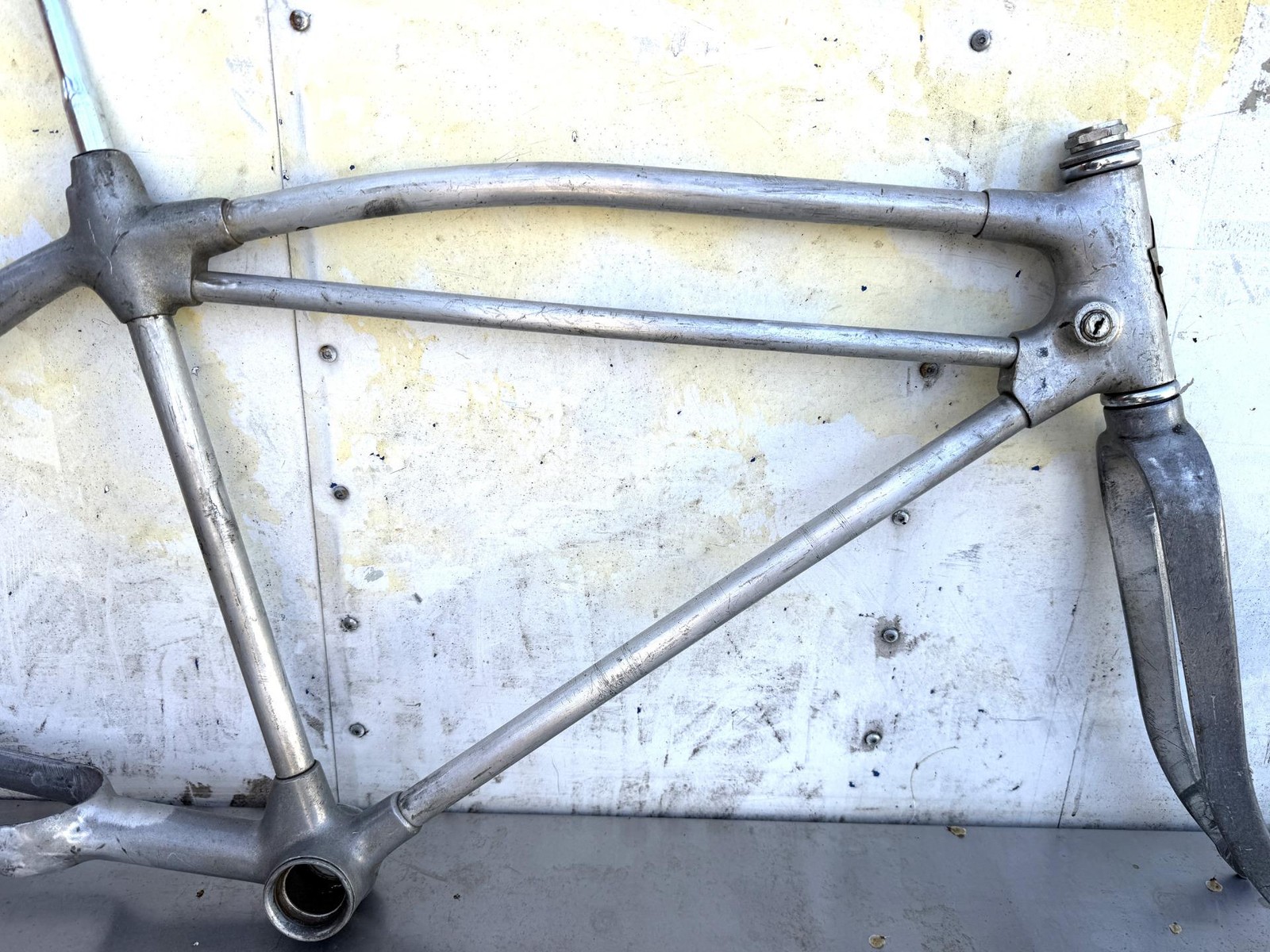 antique prewar Montgomery Wards DURALIUM men's frame set Monark Silver King