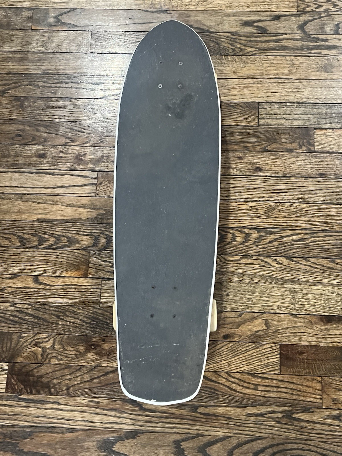 VERY RARE! Quiksilver Cruiser Skateboard W/ Bent Metal Trucks - Matching Wheels