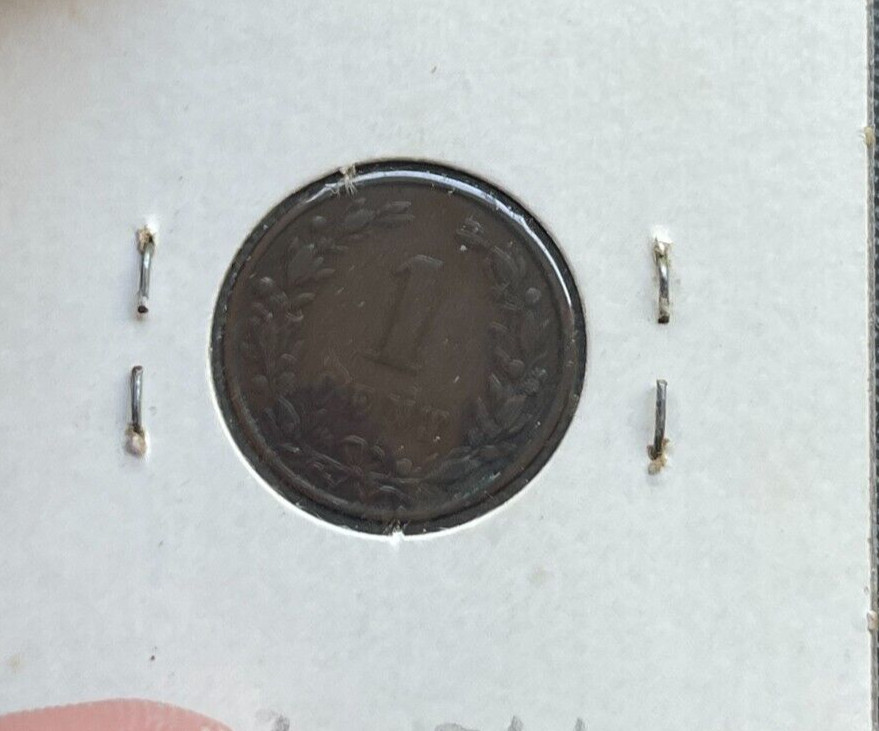 1901 Netherlands 1 One Cent