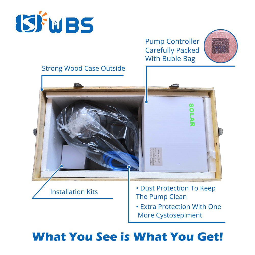 900W Solar Pool Pump Swimming Pool Brushless DC Motor 20000L/H 19m + Controller