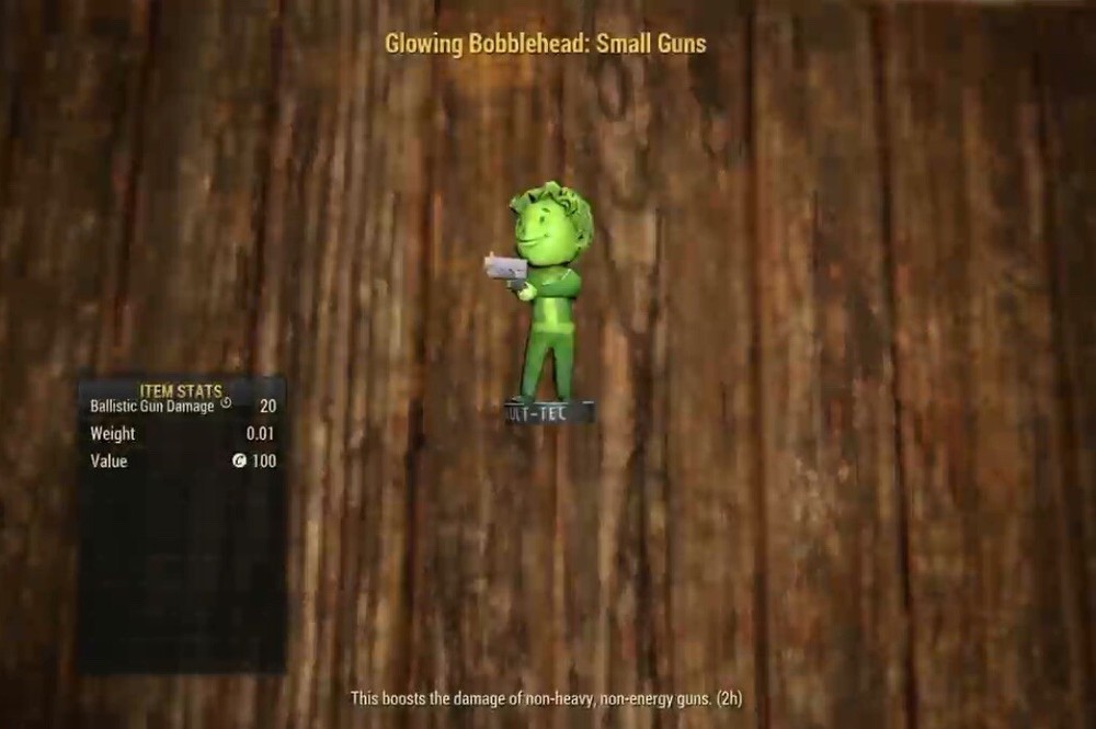 (Xbox) 1 Glowing Bobblehead: Small Guns