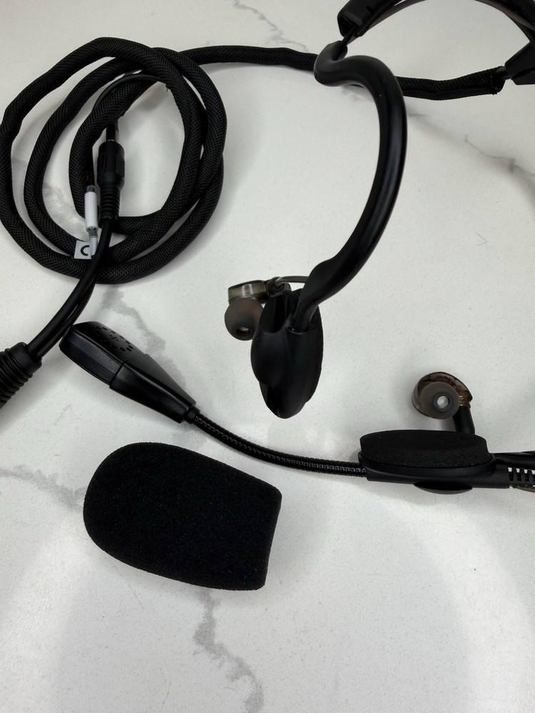 Point Source Audio CM-i3-4F In-Ear Intercom Headset (XLR-4F Clear-Com) OPEN BOX