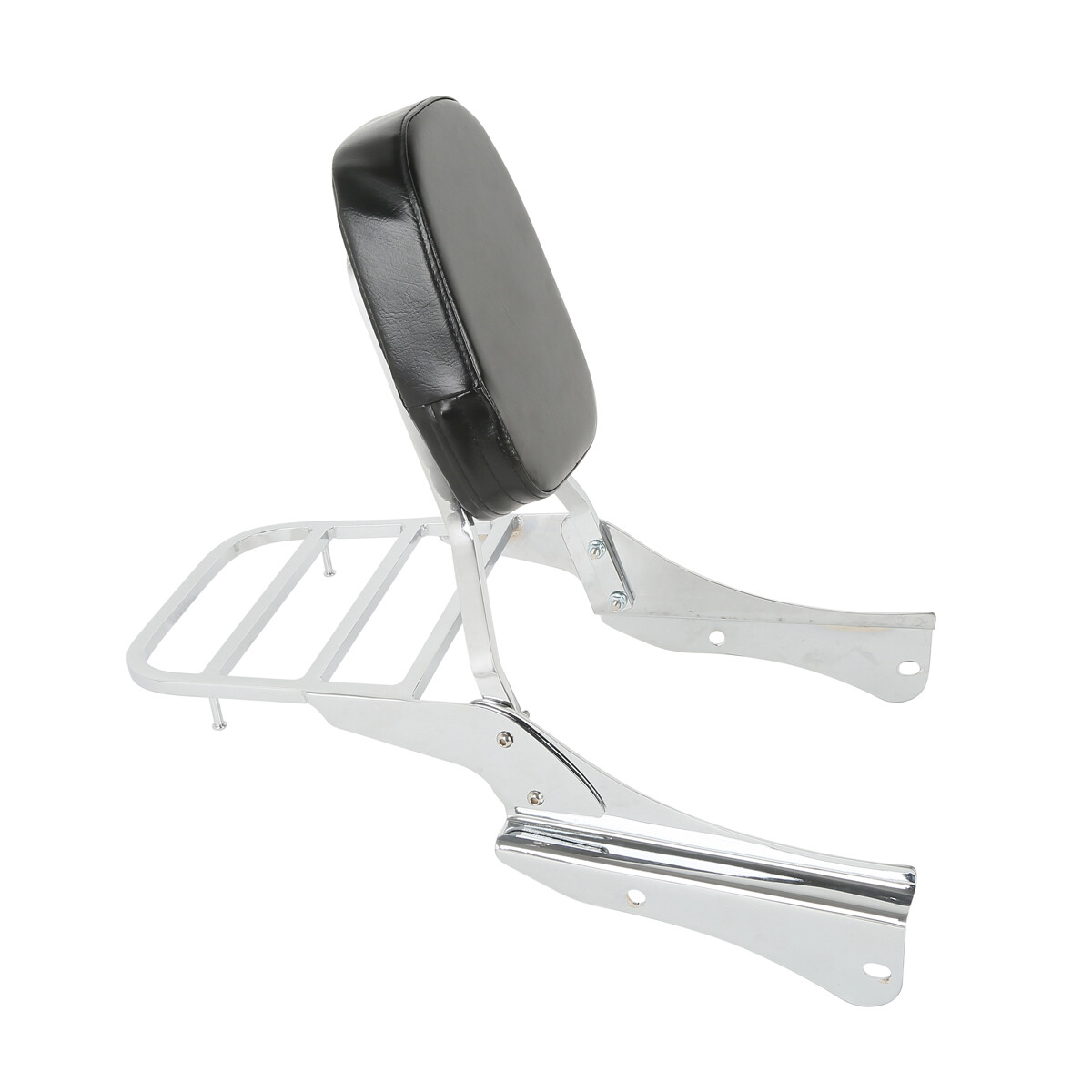 Backrest Sissy Bar Luggage Rack Fit For Honda Shadow Spirit VT750DC 01-03 05-07