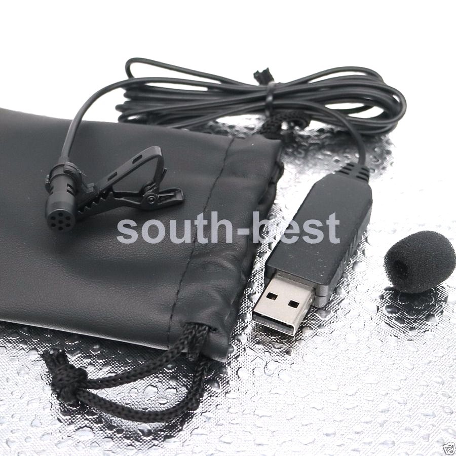 Tablets Networking Laptop Desktop USB Microphone Accessories Lapel Lavalier Mic