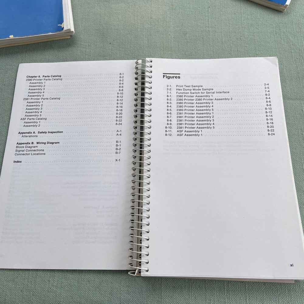 IBM Book Laser Printer Technical Reference 2380 2381 Users Guide Manual 1st Ed.