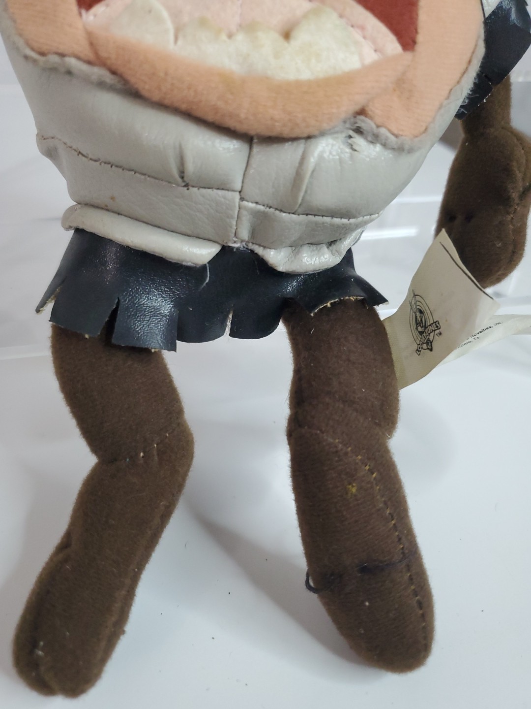 TAZ TASMANIAN DEVIL Plush LOONEY TUNES By Ace About 10 Inches With Tags 1996