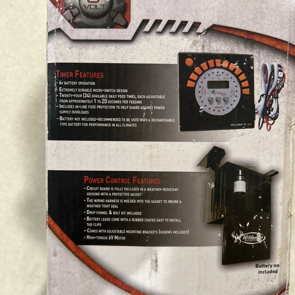 WILDGAME INNOVATIONS Evolution Feeder 6V Analog Power Control Unit | Varmint