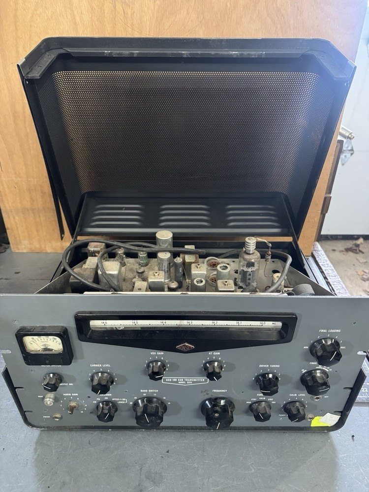 Gonset GSB-100 Transmitter Tube Ham Radio – Model 3223 – Vintage Untested