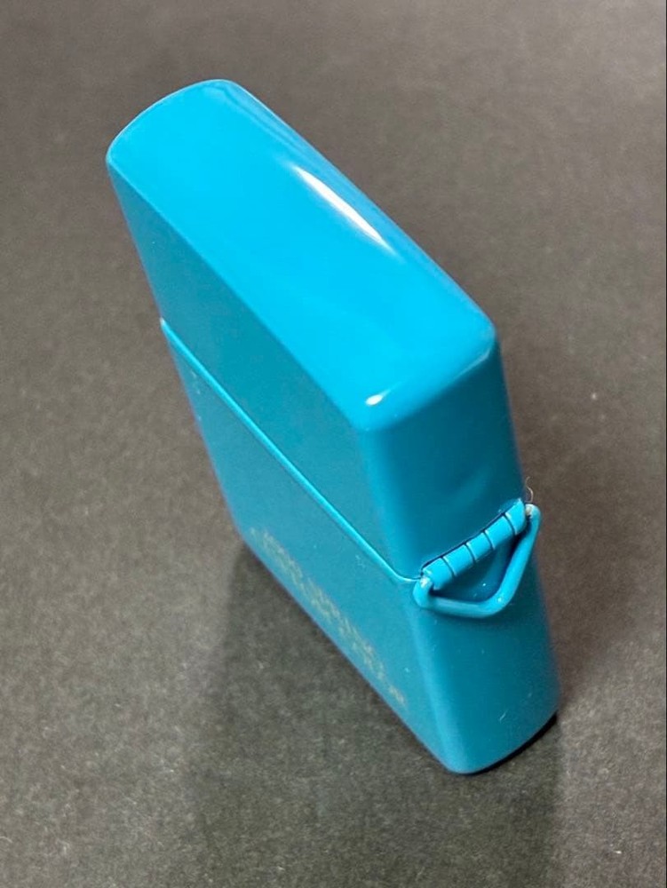 Zippo Yamaha Adventure Light Blue 2 Sided Processing Lighter Regular Japan