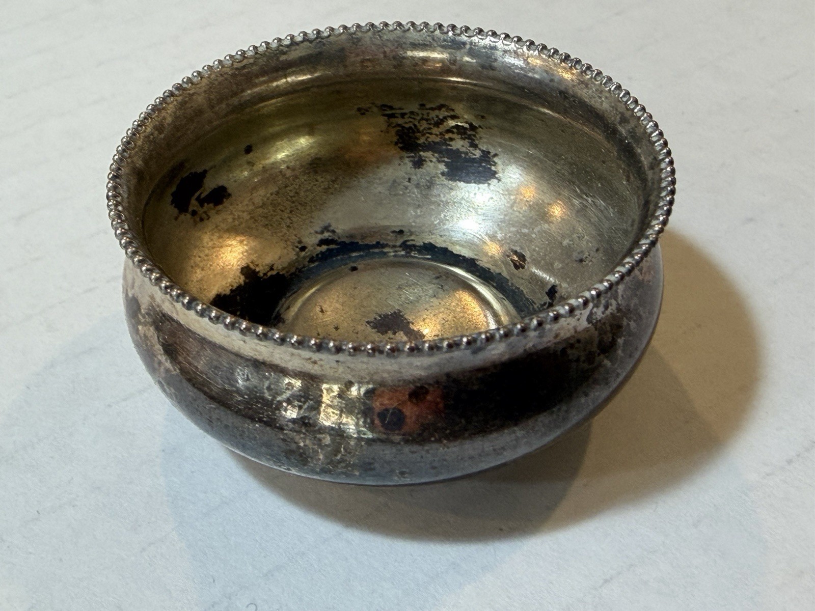 ANTIQUE WHITING MFG. CO STERLING SILVER SET OPEN SALT CELLAR SHAKERS SPOONS BOX