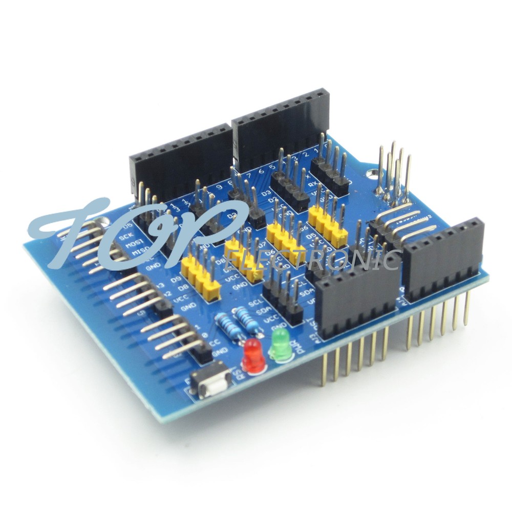 Prototype Sensor Shield Sensor Expansion Board Robots Shield for Arduino  UNO R3