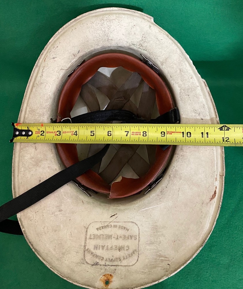 Vintage Chieftain Safe-T-Helmet Fireman Helmet___PLEASE READ!!!!