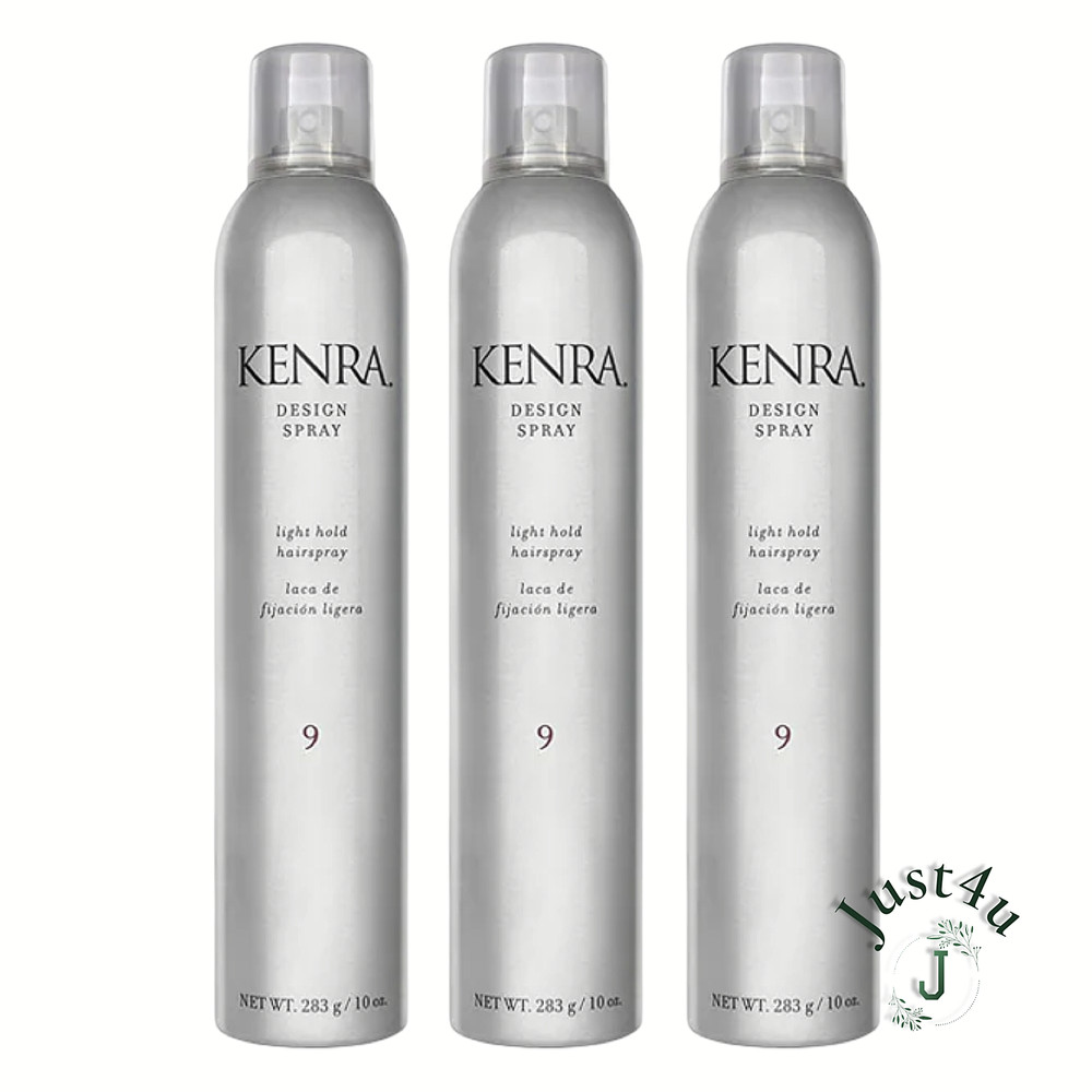 Kenra Design Spray #9 Light Hold, 10oz. (3PACK)