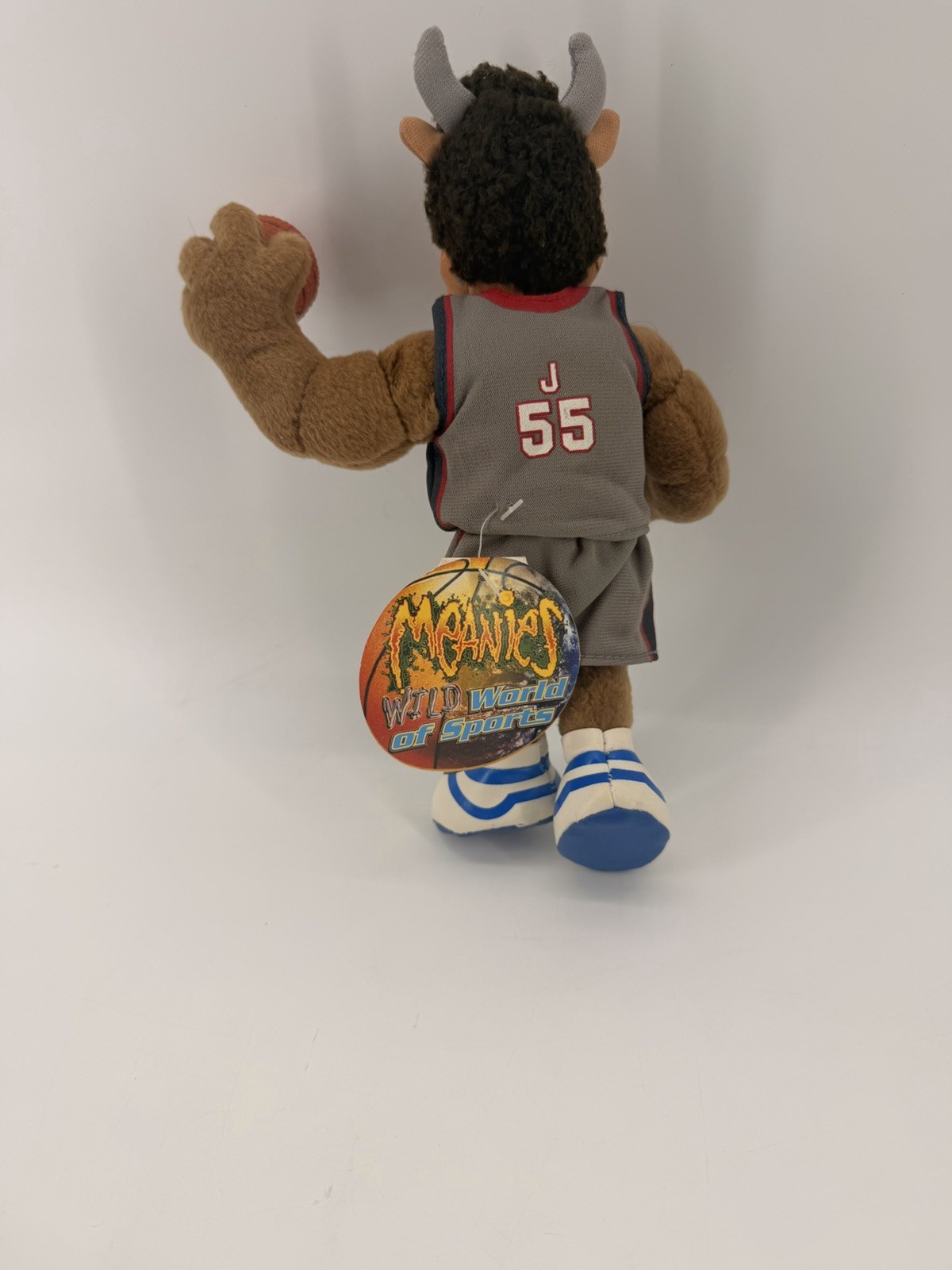 Bison Williams NJ Nets Meanies Wild World of Sports Plush #2623/8250 NWT Rare