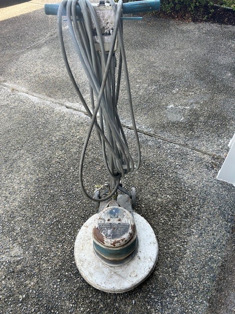 Electric Buffer and Scrubber