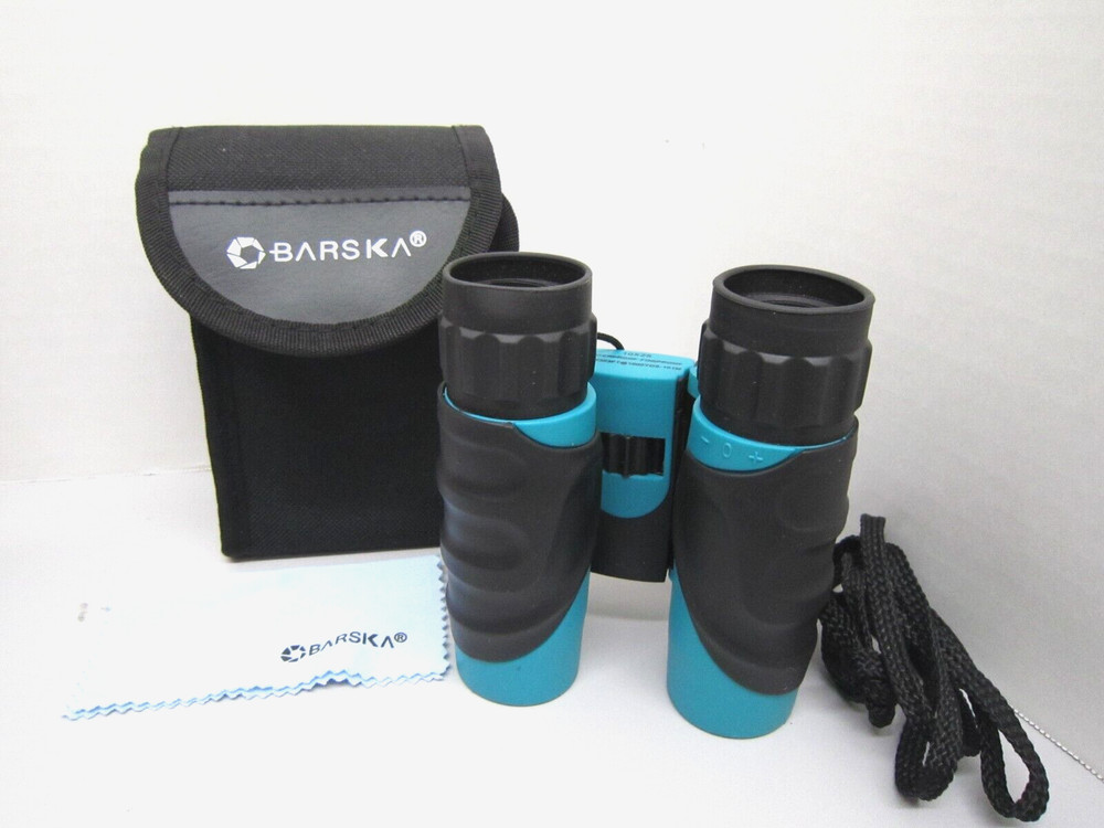 Barska 10x25 Waterproof Aqua Binoculars, w/Case, Nice & Compact