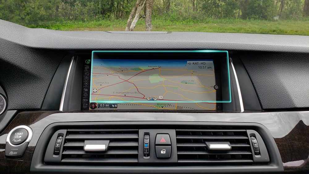 Crystal Clear Screen Protector for 2016 BMW 528i Vehicle Navigation