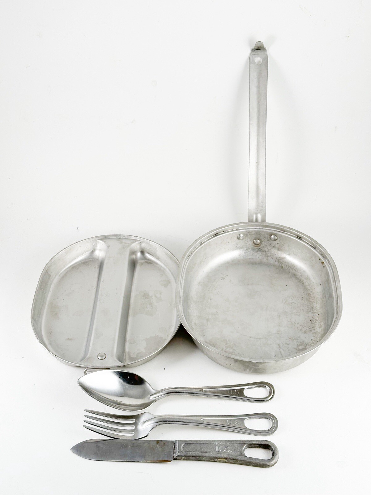 Vintage US REGAL 1966 Mess Kit w Fork Spoon Knife Skoco UCCO