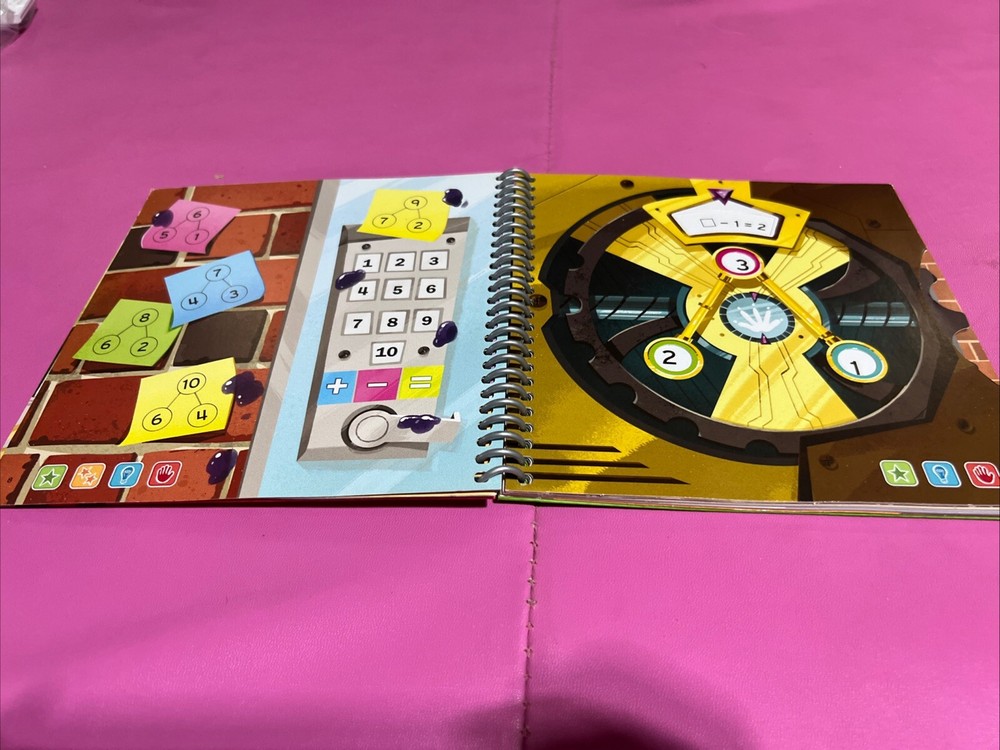 LeapFrog Leap Start 1st Grade Book — SPY MATH with CRITICAL THINKING