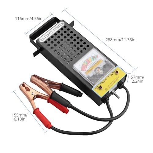 CRLITSIY Battery Load Tester, 6V 8V 12V Alternator Load Tester POINTER