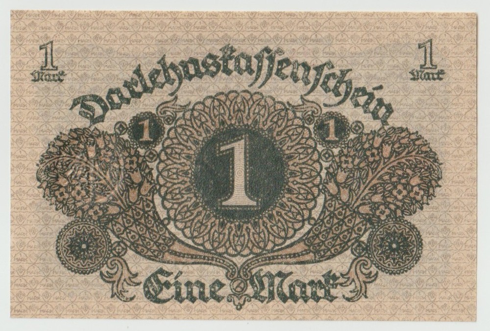 Germany 1 Mark BANKNOTES, year 1920