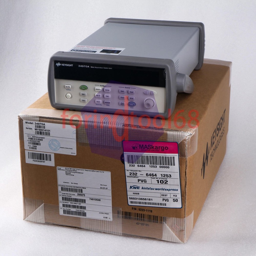 ONE NEW keysight data acquisition switch 34970A