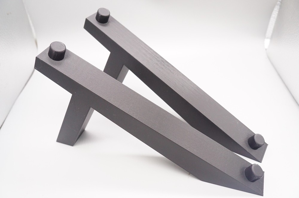 Angled Display Stand Arms for Technics SL-10 Automatic Turntable *2-Piece*