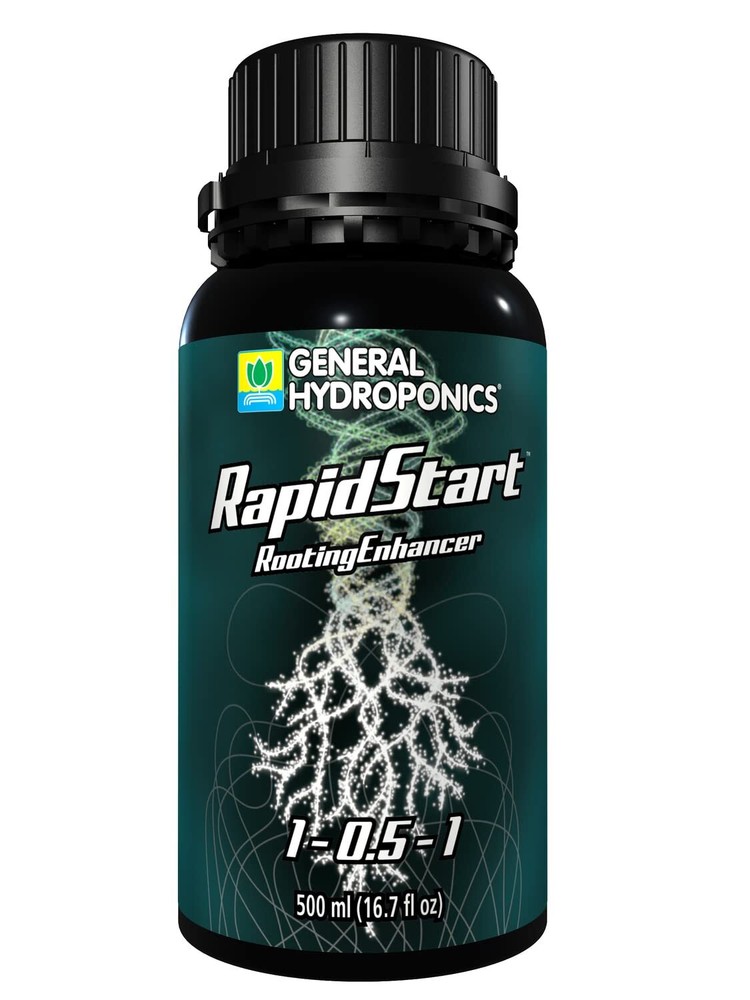 General Hydroponics RapidStart Rooting Enhancer Promotes Root Growth For