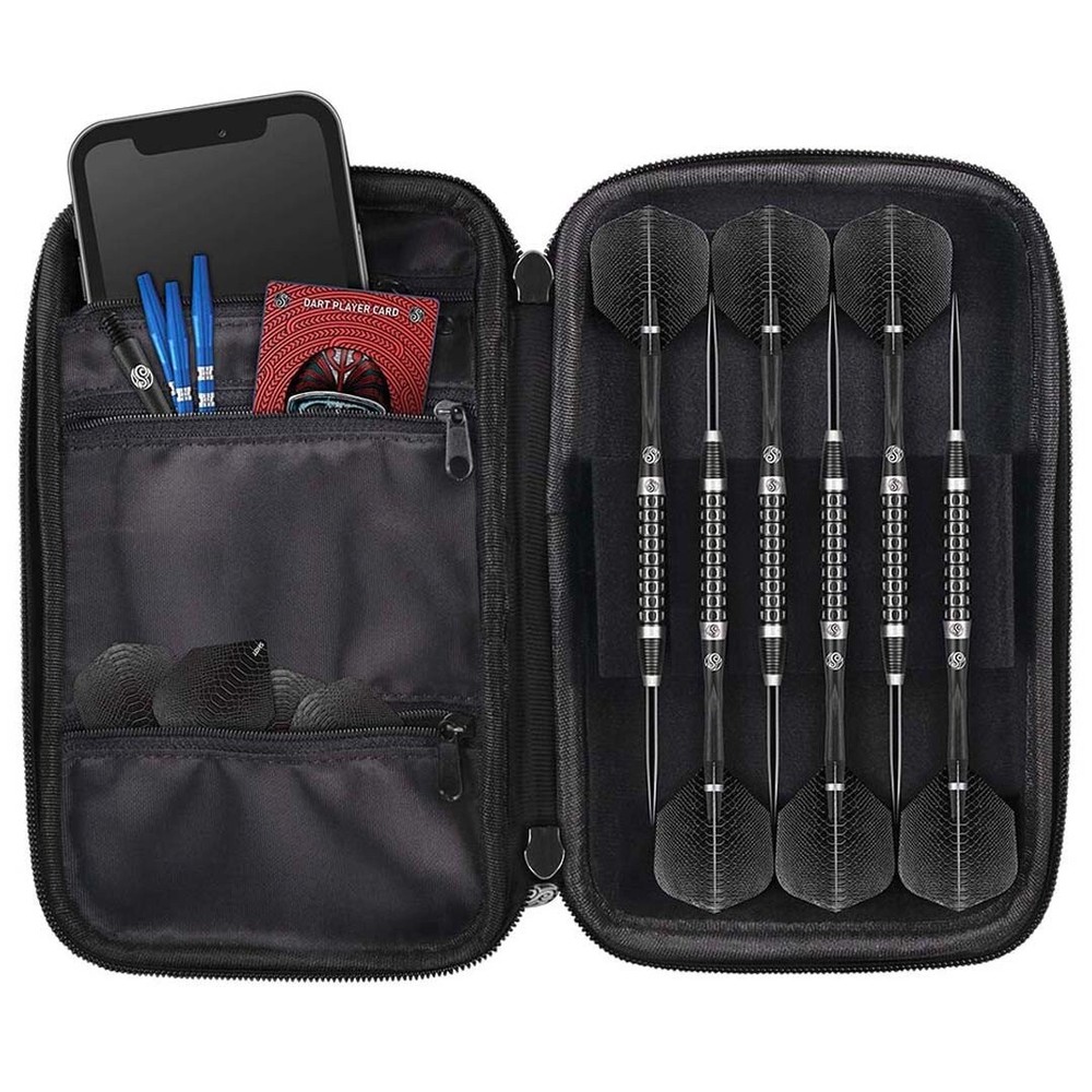 SHOT MICHAEL SMITH DART CASE..TACTICAL WORLD CHAMPION BLACK