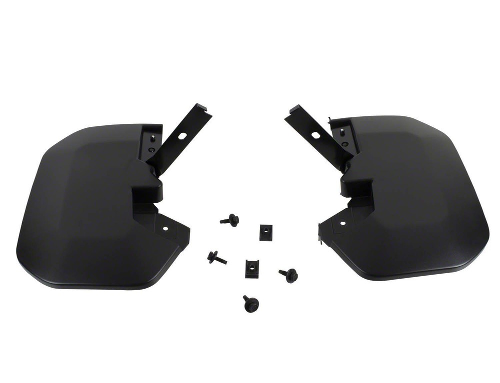 Transit® 2015-2024 Molded Splash Guards Mud Protector Flaps Front Pair in Black