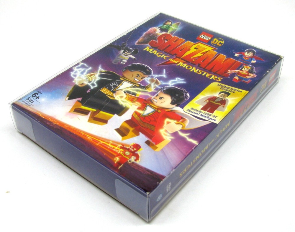 5x DVD OVERSIZED BOX SET (SIZE DVO J) - CLEAR PLASTIC PROTECTIVE BOX PROTECTOR