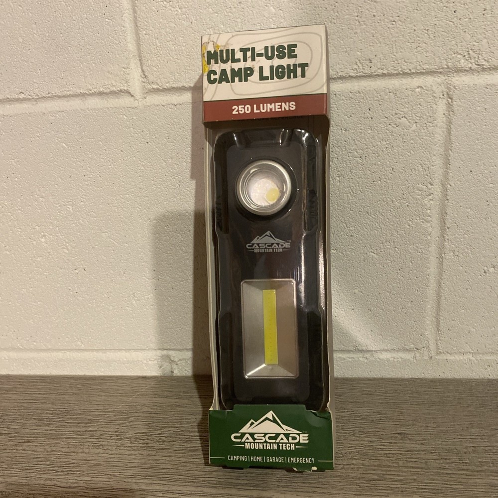 Multi-Use Camp Light 250 Lumes Cascade Mountain Tec Grey/Black