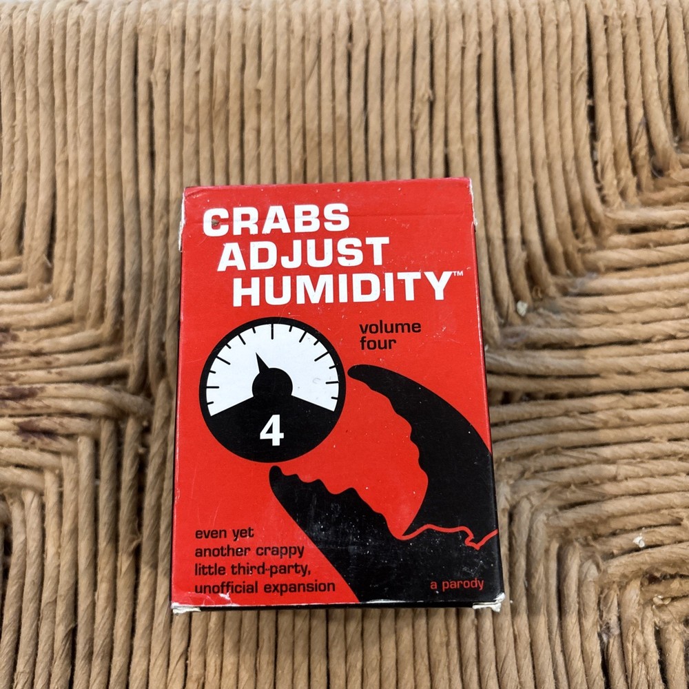 Crabs Adjust Humidity Volume Two Card Game