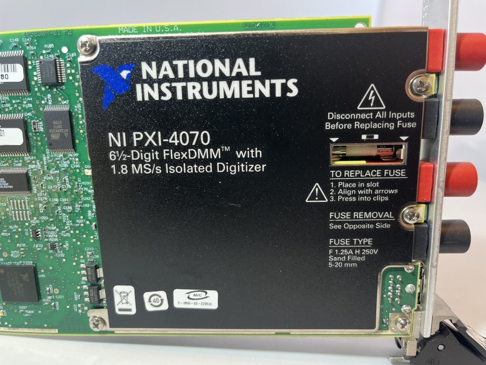 NI PXI-4070 6½ Digit FlexDMM Digital Multimeter PXI DMM Module