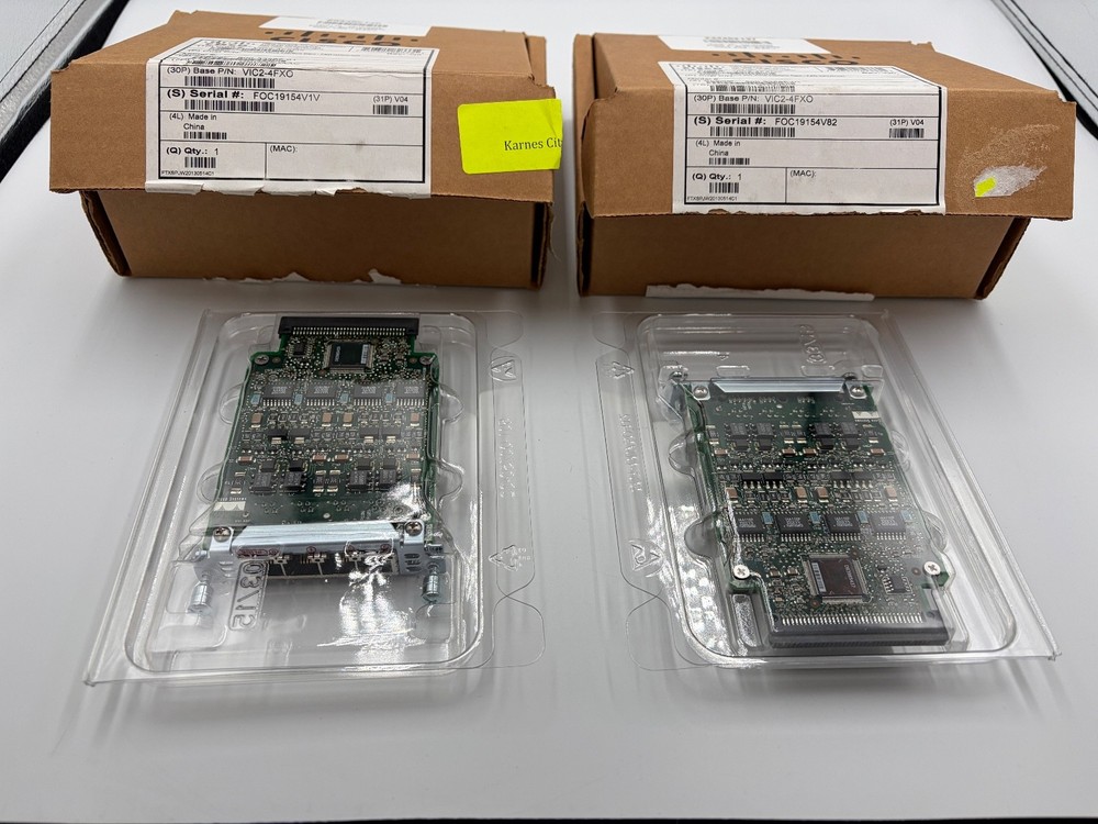 Cisco VIC2-4FXO 4-Port Voice Interface Card