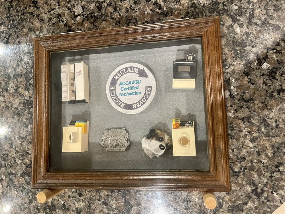 Vintage Craftsman Shadow box
