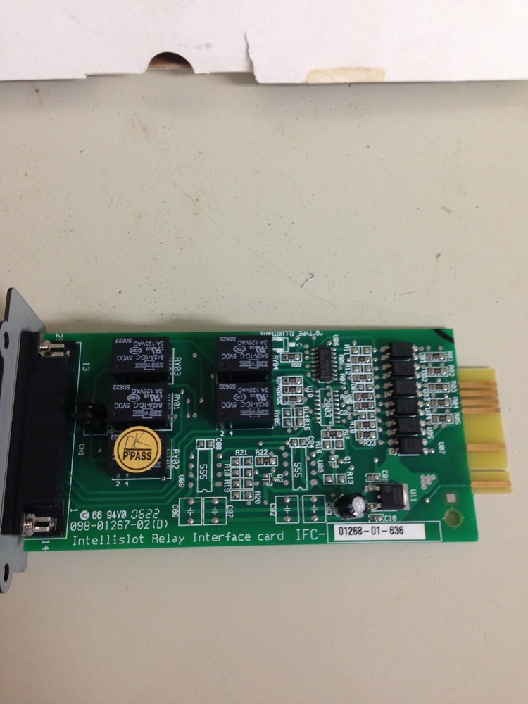 Liebert 098-01267-02 Intellislot Relay Interface Card