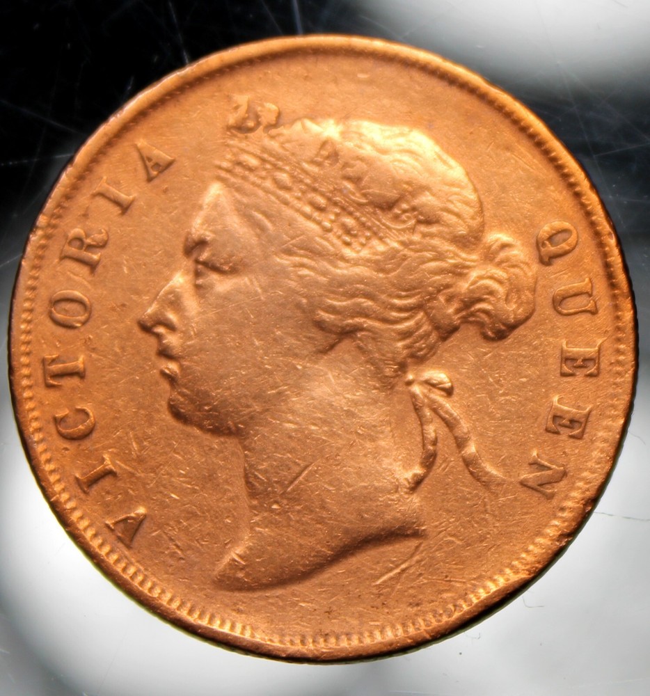 Straits Settlements, 1897 Queen Victoria 1 Cent !!